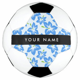 Blauer Hibiskus, Blaue Blumen, Ihr Name Fußball