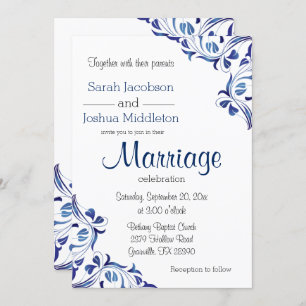 Blauer Himmel Einladung