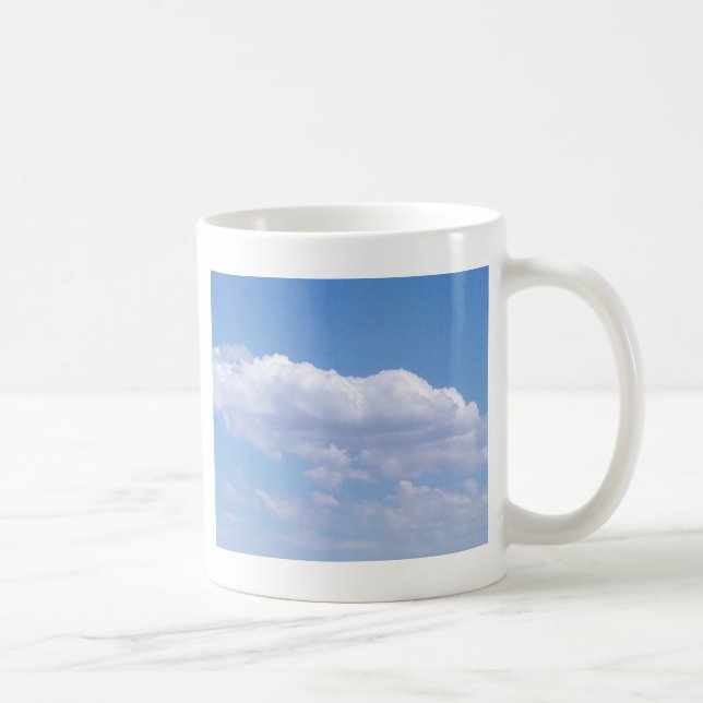 Blauer Himmel-Glück-Tasse Kaffeetasse (Rechts)