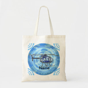 Blauer Himmel Hubschrauber-Tragetasche Tragetasche