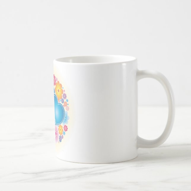 Blauer Himmel Kaffeetasse (Rechts)