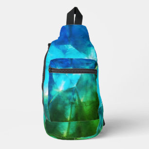 Blauer Himmel mit Filter Crossbody Bag