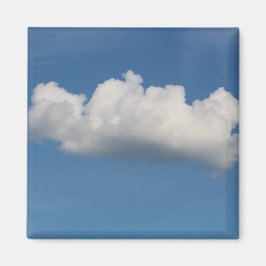 Blauer Himmel mit Wolke Magnet