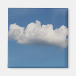 Blauer Himmel mit Wolke Magnet
