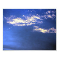 Blauer Himmel mit Wolken