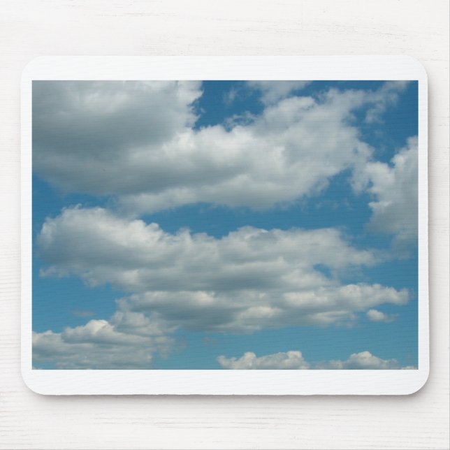 Blauer Himmel Mousepad (Vorne)