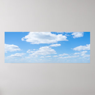 Blauer Himmel Poster