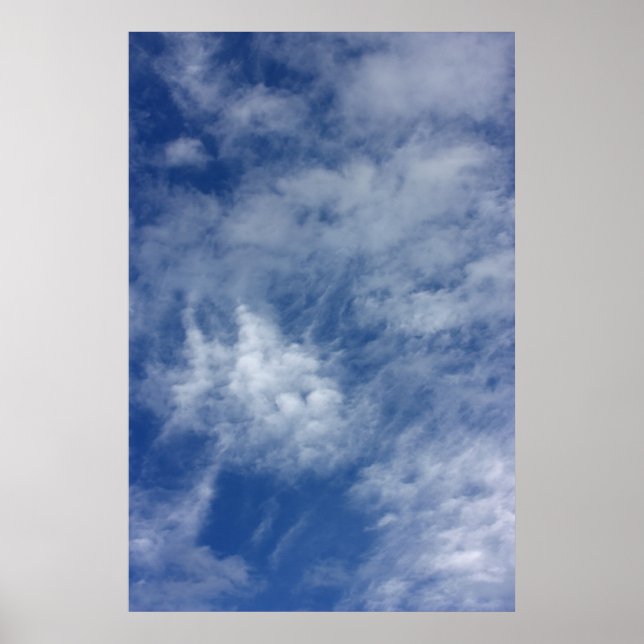 Blauer Himmel. Poster (Vorne)