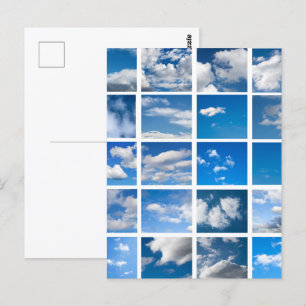 Blauer Himmel Postkarte