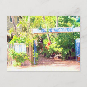 Blauer Himmel Postkarte