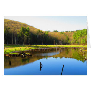 Blauer Himmel-Reflexion