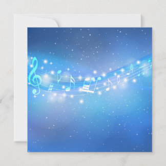 Blauer Himmel, Sterne und Musiknoten