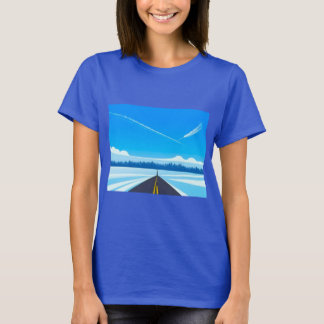 Blauer Himmel T-Shirt