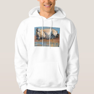 Blauer Himmel-Tag Hoodie