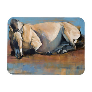 Blauer Himmel-Tag Magnet