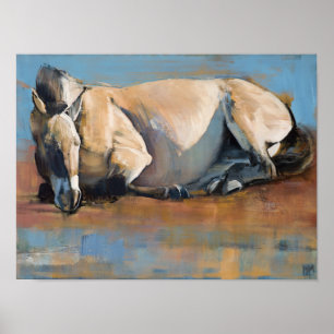 Blauer Himmel-Tag Poster