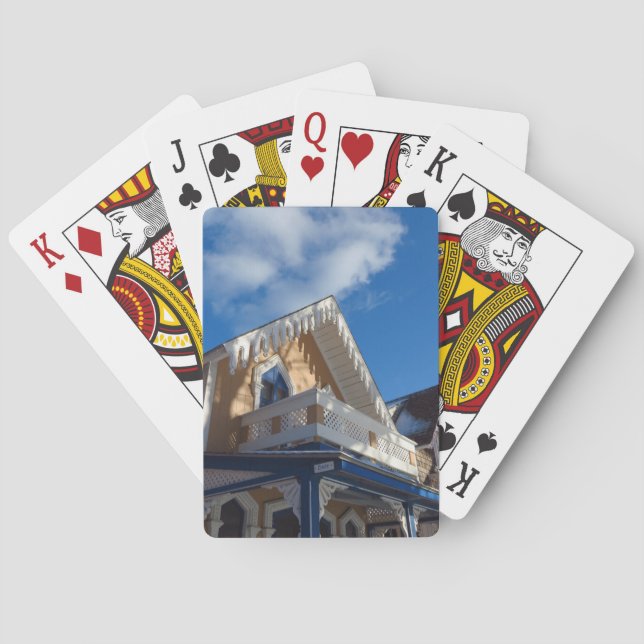 Blauer Himmel und Lebkuchen - Martha's Vineyard Spielkarten (Rückseite)