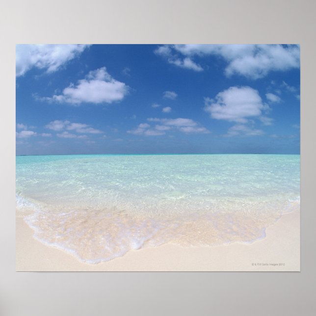 Blauer Himmel und Meer 11 Poster (Vorne)