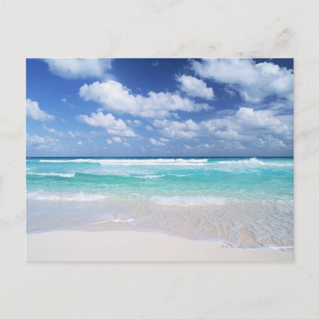 Blauer Himmel und Meer 14 Postkarte (Vorderseite)
