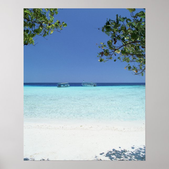 Blauer Himmel und Meer 9 Poster (Vorne)