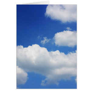 Blauer Himmel und Wolken