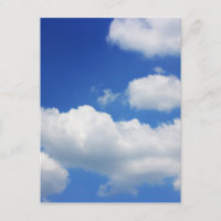 Blauer Himmel und Wolken