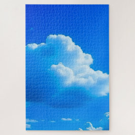 Blauer Himmel und Wolken Puzzle