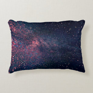 Blauer Himmel voller Sterne Dekokissen