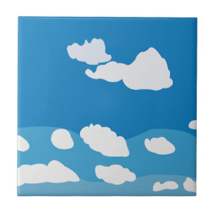 Blauer Himmel Wolke Fliese