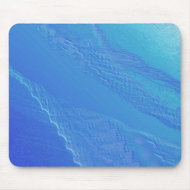 Blauer Hintergrund Mousepad (Vorne)