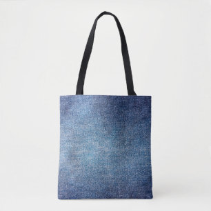 Blauer Hintergrund, Texturhintergrund aus Jeans-De