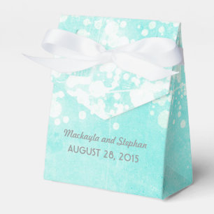 Blauer Hochzeitslichter Geschenkschachtel