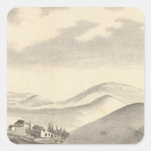 Blauer Hof, Missionsgipfel Quadratischer Aufkleber