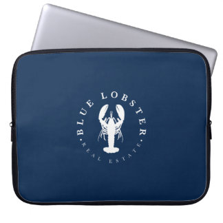 Blauer Hummer Navy Laptop/iPad-Hülle Laptopschutzhülle