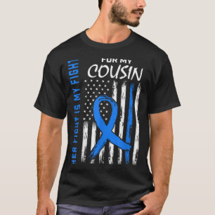 Blauer ihr Kampf ist mein Kampf gegen Diabetes Bew T-Shirt