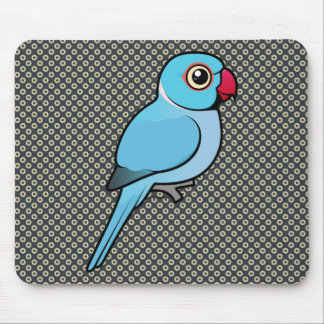 Blauer Inder Ringneck Mousepad
