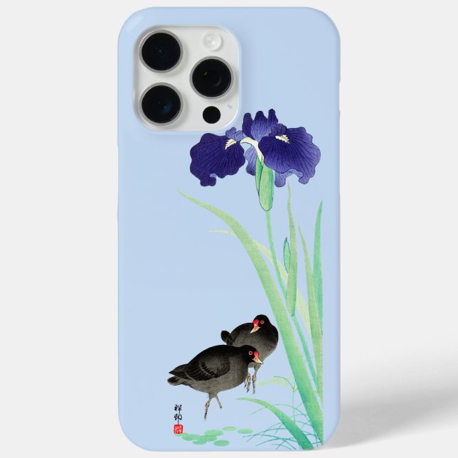 Blauer Iren und Mauren von Ohara Koson Case-Mate iPhone Hülle (Rückseite)