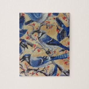 Blauer Jay Puzzle