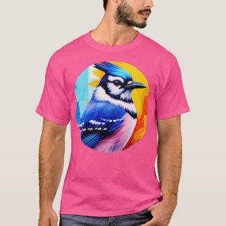 Blauer Jay-Vogel 6 T-Shirt