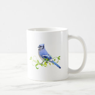 Blauer Jay-Vogel Tasse