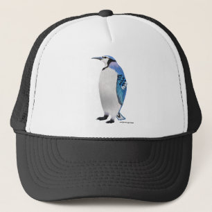 Blauer JayPenguin Truckerkappe