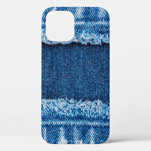 Blauer Jeans Stoff Textur Case-Mate iPhone Hülle