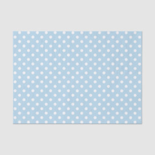 Blauer Junge Baby-Party-Geschenk-Polka-Punkte-Tasc Seidenpapier