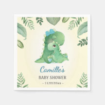 Blauer Junge Wilde Dinosaurier Baby Sprinkle-Tisch