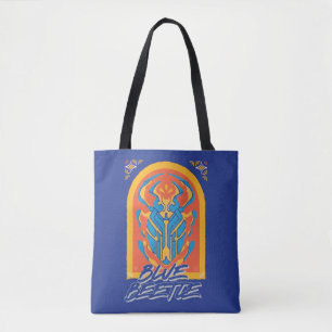 Blauer Käfer Scarab Talavera Graphic