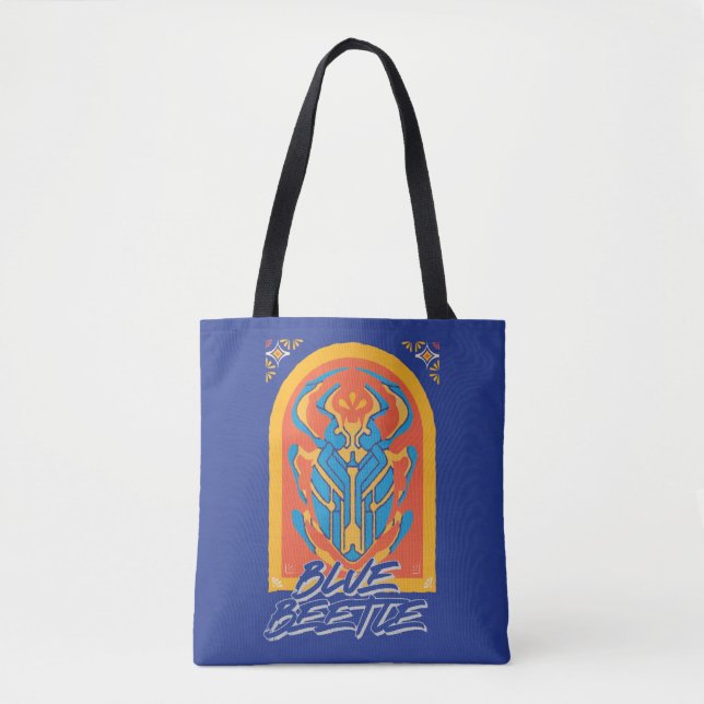 Blauer Käfer Scarab Talavera Graphic (Vorderseite)