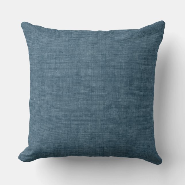 Blauer Kissen (Vorderseite)