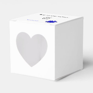 Blauer Kleber-Multifunktionsvorlage von Kenneth Yo Geschenkschachtel