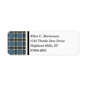 Blauer KleiderTartan Clan-Thompsons