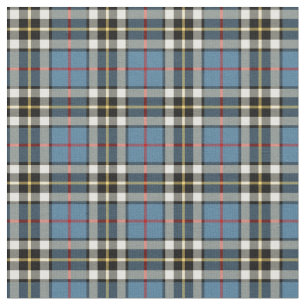 Blauer KleiderTartan Clan-Thompsons Stoff